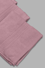تنزيل الصورة على معرض الصور، Redtag-Purple-Textured-Cotton-Face-Towel-Set-(4-Piece)-Category:Towels,-Colour:Purple,-Filter:Home-Bathroom,-HMW-BAC-Towels,-New-In,-New-In-HMW-BAC,-Non-Sale,-Section:Homewares,-W22O-Home-Bathroom-