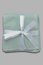 تنزيل الصورة على معرض الصور، Redtag-Mint-Textured-Cotton-Face-Towel-Set-(4-Piece)-Category:Towels,-Colour:Mint,-Filter:Home-Bathroom,-HMW-BAC-Towels,-New-In,-New-In-HMW-BAC,-Non-Sale,-Section:Homewares,-W22O-Home-Bathroom-