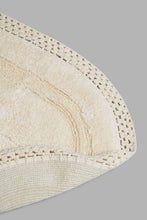 Load image into Gallery viewer, Redtag-Off-White-Bath-Mat-Set-(2-Piece)-Category:Bathmats,-Colour:Cream,-Filter:Home-Bathroom,-HMW-BAC-Bath-Accessories,-New-In,-New-In-HMW-BAC,-Non-Sale,-S22C,-Section:Homewares-Home-Bathroom-
