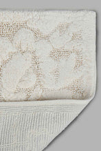 Load image into Gallery viewer, Redtag-Off-White-Bath-Mat-Category:Bathmats,-Colour:Cream,-Filter:Home-Bathroom,-HMW-BAC-Bce-Bath-Accessories,-New-In,-New-In-HMW-BAC,-Non-Sale,-S22C,-Section:Homewares-Home-Bathroom-