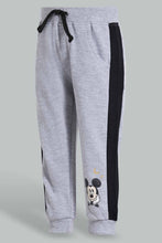 تنزيل الصورة على معرض الصور، Redtag-Grey-Mickey-Mouse-Active-Pant-Joggers-Infant-Boys-3 to 24 Months
