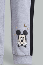 تنزيل الصورة على معرض الصور، Redtag-Grey-Mickey-Mouse-Active-Pant-Joggers-Infant-Boys-3 to 24 Months