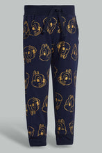 Load image into Gallery viewer, Redtag-Black-Chip-N-Dale-Printed-Active-Pant-Joggers-Infant-Boys-3 to 24 Months