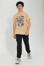 Load image into Gallery viewer, Redtag-Charcoal-Cargo-Active-Pant-Joggers-Senior-Boys-9 to 14 Years