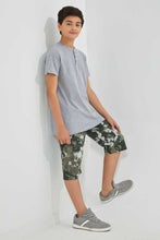 تنزيل الصورة على معرض الصور، Redtag-Olive-Bsr-C-Active-Short-Active-Shorts-Senior-Boys-9 to 14 Years