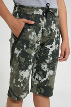 تنزيل الصورة على معرض الصور، Redtag-Olive-Bsr-C-Active-Short-Active-Shorts-Senior-Boys-9 to 14 Years
