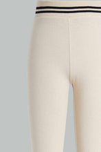 Load image into Gallery viewer, Redtag-Beige-Rib-Leggings-Category:Leggings,-Colour:Beige,-Filter:Senior-Girls-(9-to-14-Yrs),-GSR-Leggings,-New-In,-New-In-GSR,-Non-Sale,-S22D,-Section:Kidswear,-TBL-Senior-Girls-