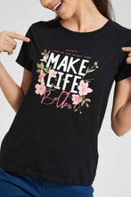 Load image into Gallery viewer, Redtag-Mid-Grey-Basic-T-Shirt-Category:T-Shirts,-Colour:Grey,-Filter:Senior-Girls-(9-to-14-Yrs),-GSR-T-Shirts,-New-In,-New-In-GSR,-Non-Sale,-S22D,-Section:Kidswear,-TBL-Senior-Girls-9 to 14 Years