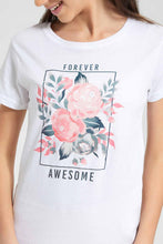 Load image into Gallery viewer, Redtag-White-Basic-T-Shirt-Category:T-Shirts,-Colour:White,-Filter:Senior-Girls-(9-to-14-Yrs),-GSR-T-Shirts,-New-In,-New-In-GSR,-Non-Sale,-S22D,-Section:Kidswear,-TBL-Senior-Girls-9 to 14 Years
