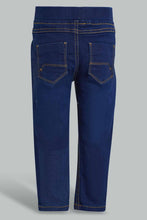 تنزيل الصورة على معرض الصور، Redtag-Dark-Wash-Knit-Pull-On-Denim-Pant-Category:Jeans,-Colour:Dark-Wash,-Filter:Infant-Boys-(3-to-24-Mths),-INB-Jeans,-New-In,-New-In-INB,-Non-Sale,-S22D,-Section:Kidswear-Infant-Boys-3 to 24 Months
