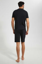 Load image into Gallery viewer, Redtag-Black-Pyjama-Set-Pyjama-Sets-Men's-