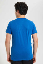 Load image into Gallery viewer, Redtag-Blue-Adventure-Tee-Graphic-T-Shirts-Senior-Boys-9 to 14 Years