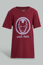 تنزيل الصورة على معرض الصور، Redtag-Maroon-Ironman-Tee-BSR-T-Shirts,-Category:T-Shirts,-Colour:Maroon,-Filter:Senior-Boys-(9-to-14-Yrs),-New-In,-New-In-BSR,-Non-Sale,-S22D,-Section:Kidswear,-TBL-Senior-Boys-9 to 14 Years
