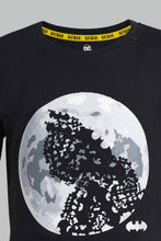 تنزيل الصورة على معرض الصور، Redtag-Black-Batman-Tee-Graphic-T-Shirts-Senior-Boys-9 to 14 Years