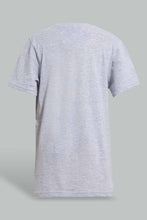 Load image into Gallery viewer, Redtag-Grey-Mel-Black-Panther-Tee-BSR-T-Shirts,-Category:T-Shirts,-Colour:Grey,-Filter:Senior-Boys-(9-to-14-Yrs),-New-In,-New-In-BSR,-Non-Sale,-S22D,-Section:Kidswear,-TBL-Senior-Boys-9 to 14 Years