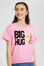 Load image into Gallery viewer, Redtag-Yellow-Casual-T-Shirt-Category:T-Shirts,-Colour:Yellow,-Filter:Senior-Girls-(9-to-14-Yrs),-GSR-T-Shirts,-New-In,-New-In-GSR,-Non-Sale,-S22D,-Section:Kidswear,-TBL-Senior-Girls-9 to 14 Years