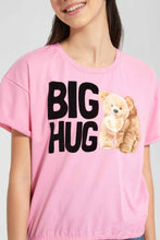 Load image into Gallery viewer, Redtag-Yellow-Casual-T-Shirt-Category:T-Shirts,-Colour:Yellow,-Filter:Senior-Girls-(9-to-14-Yrs),-GSR-T-Shirts,-New-In,-New-In-GSR,-Non-Sale,-S22D,-Section:Kidswear,-TBL-Senior-Girls-9 to 14 Years