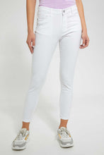 Load image into Gallery viewer, Redtag-White-High-Waist-Jean-Jeans-High-Rise-Women's-