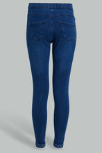 Load image into Gallery viewer, Redtag-Grey-Acid-Wash-Jegging-Jeggings-Women's-