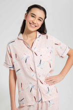 Load image into Gallery viewer, Pink Bunny Pajama Set (2 Piece)