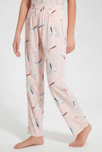 Load image into Gallery viewer, Pink Bunny Pajama Set (2 Piece)