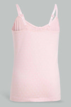 تنزيل الصورة على معرض الصور، Redtag-Black-X-Lt-Pink/White-Heart-Dots-2Pcs-Pack-365,-Category:Vests,-Colour:Assorted,-Filter:Senior-Girls-(9-to-14-Yrs),-GSR-Vests,-New-In,-New-In-GSR,-Non-Sale,-Section:Kidswear-Senior-Girls-9 to 14 Years
