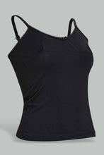 Load image into Gallery viewer, Redtag-Black-X-Black-Vest-(2Pack)-Vests-Senior-Girls-9 to 14 Years