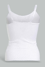 تنزيل الصورة على معرض الصور، Redtag-Pink-X-White/Black-Polka-Dots-(2Pcs)-Vests-Senior-Girls-9 to 14 Years