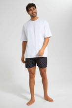 Load image into Gallery viewer, Redtag-Black-Swim-Shorts-Category:Shorts,-Colour:Black,-Filter:Men's-Clothing,-Men-Shorts,-New-In,-New-In-Men,-Non-Sale,-S22D,-Section:Men--