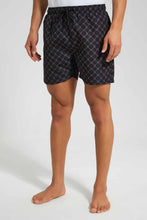 Load image into Gallery viewer, Redtag-Black-Swim-Shorts-Category:Shorts,-Colour:Black,-Filter:Men's-Clothing,-Men-Shorts,-New-In,-New-In-Men,-Non-Sale,-S22D,-Section:Men--