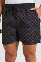 Load image into Gallery viewer, Redtag-Black-Swim-Shorts-Category:Shorts,-Colour:Black,-Filter:Men's-Clothing,-Men-Shorts,-New-In,-New-In-Men,-Non-Sale,-S22D,-Section:Men--