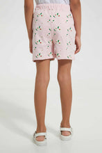 تنزيل الصورة على معرض الصور، Redtag-Assorted-Aop-Short-Casual-Shorts-Girls-2 to 8 Years