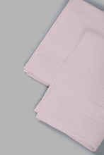Load image into Gallery viewer, Redtag-Pink-Textured-Cotton-Face-Towel-Set-(2-Piece)-Category:Towels,-Colour:Pink,-Filter:Home-Bathroom,-HMW-BAC-Tow-Towels,-New-In,-New-In-HMW-BAC,-Non-Sale,-S22C,-Section:Homewares-Home-Bathroom-