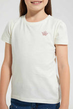 Load image into Gallery viewer, Redtag-Assorted-2-Pack-T-Shirt-Graphic-T-Shirts-Girls-2 to 8 Years