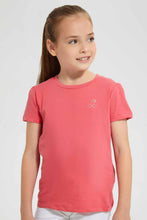 Load image into Gallery viewer, Redtag-Assorted-2-Pack-T-Shirt-Graphic-T-Shirts-Girls-2 to 8 Years