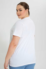 تنزيل الصورة على معرض الصور، Redtag-White-Mickey-Mouse-T-Shirt-Graphic-T-Shirts-Women's-