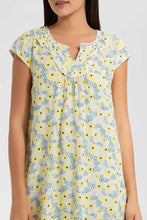 Load image into Gallery viewer, Redtag-Ivory-Printed-Nightgown-Nightgowns-Women's-