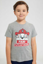 تنزيل الصورة على معرض الصور، Redtag-Mint-Paw-Patrol-Shirt-And-T-Shirt-Set-Casual-Shirts-Boys-2 to 8 Years