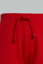 Load image into Gallery viewer, Redtag-Grey-And-Red-Active-Shorts-(2-Pack)-Active-Shorts-Infant-Boys-3 to 24 Months