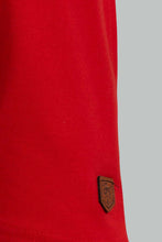 Load image into Gallery viewer, Redtag-Grey-And-Red-Active-Shorts-(2-Pack)-Active-Shorts-Infant-Boys-3 to 24 Months