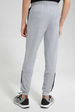 Load image into Gallery viewer, Redtag-Grey-Mel-Front-Zip-Active-Pant-BSR-Joggers,-Category:Joggers,-Colour:Grey,-Filter:Senior-Boys-(9-to-14-Yrs),-New-In,-New-In-BSR-APL,-Non-Sale,-RMD-add,-S22C,-Section:Kidswear--