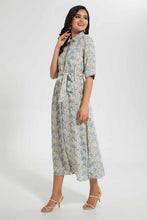 Load image into Gallery viewer, Redtag-Assorted-Printed-Button-Front-Maxi-Dress-Dresses-Women's-