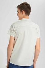 Load image into Gallery viewer, Redtag-Beige-Plain-Shirt-BSR-Shirts,-Category:Shirts,-Colour:Beige,-Filter:Senior-Boys-(9-to-14-Yrs),-New-In,-New-In-BSR,-Non-Sale,-S22D,-Section:Kidswear--