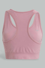 Load image into Gallery viewer, Redtag-Pink-Sports-Bra-Category:T-Shirts,-Colour:Apricot,-Filter:Women's-Clothing,-New-In,-New-In-Women,-Non-Sale,-S22D,-Section:Women,-Women-T-Shirts-Women's-