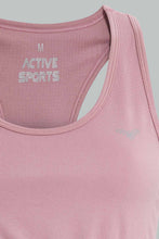 Load image into Gallery viewer, Redtag-Pink-Sports-Bra-Category:T-Shirts,-Colour:Apricot,-Filter:Women's-Clothing,-New-In,-New-In-Women,-Non-Sale,-S22D,-Section:Women,-Women-T-Shirts-Women's-