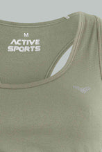 Load image into Gallery viewer, Redtag-Green-Sports-Bra-Sports-Bras-Women's-
