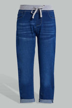 Load image into Gallery viewer, Redtag-Dark-Wash-Capri-Jeggings-Category:Jeans,-Colour:Darkwash,-Filter:Senior-Girls-(9-to-14-Yrs),-GSR-Jeans,-New-In,-New-In-GSR,-Non-Sale,-S22D,-Section:Kidswear,-TBL-Senior-Girls-