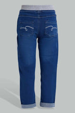 Load image into Gallery viewer, Redtag-Dark-Wash-Capri-Jeggings-Category:Jeans,-Colour:Darkwash,-Filter:Senior-Girls-(9-to-14-Yrs),-GSR-Jeans,-New-In,-New-In-GSR,-Non-Sale,-S22D,-Section:Kidswear,-TBL-Senior-Girls-