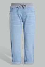 Load image into Gallery viewer, Redtag-Light-Wash-Colored-Capri-Jeggings-Category:Jeans,-Colour:Light-Wash,-Filter:Senior-Girls-(9-to-14-Yrs),-GSR-Jeans,-New-In,-New-In-GSR,-Non-Sale,-S22D,-Section:Kidswear,-TBL-Senior-Girls-
