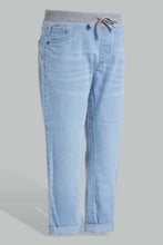 Load image into Gallery viewer, Redtag-Light-Wash-Colored-Capri-Jeggings-Category:Jeans,-Colour:Light-Wash,-Filter:Senior-Girls-(9-to-14-Yrs),-GSR-Jeans,-New-In,-New-In-GSR,-Non-Sale,-S22D,-Section:Kidswear,-TBL-Senior-Girls-